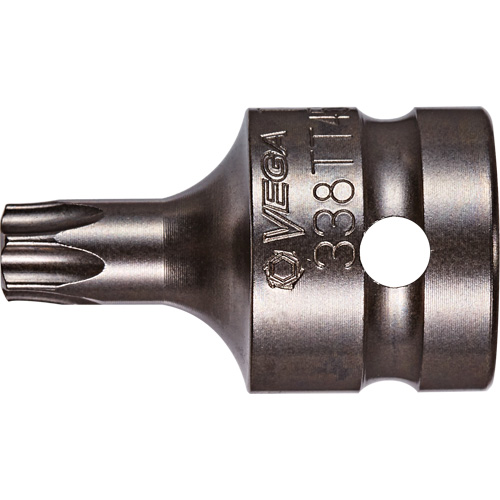 Embout &agrave; ins&eacute;rer, Torx inviolable, 30 x 1-1/2" lo, Prise 1/2" Fastek