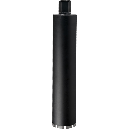 Diamond Ultra Wet Core Drill Bit, 2", 16" Depth of Cut, 1/4"-7 Thread Fastek