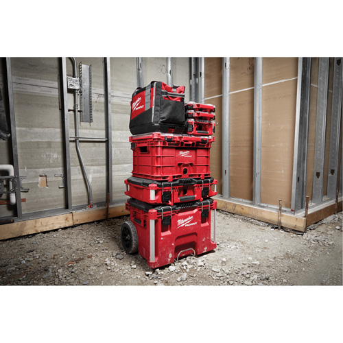 Caisse Packout, 15-2/5" x 18-3/5" x 9-9/10", Rouge Fastek