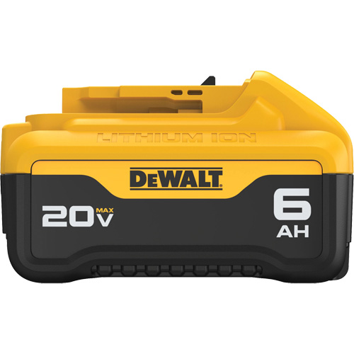 Bloc-piles Max XR Premium, Lithium-ion, 20 V, 6 Ah Fastek