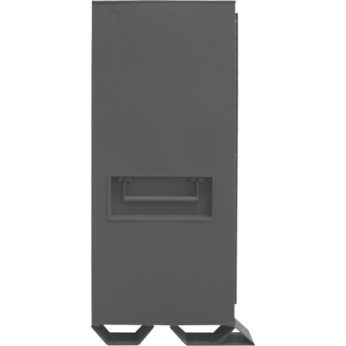 Jobsite Storage Shelving Cabinet, Steel, 47.5 Cubic Feet, Grey Fastek