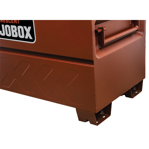 Site-Vault Chest, 72" x 24" x 30-3/4", Steel, Orange Fastek