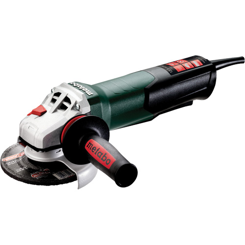 Quick Angle Grinder, 5", 120 V, 13.5 A, 11000 RPM Fastek