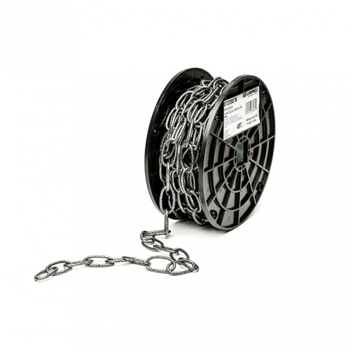 Decorator Chain, Carbon Steel, #10 x 40' (12.2 m) L, 35 lbs. (0.0175 tons) Load Capacity Fastek