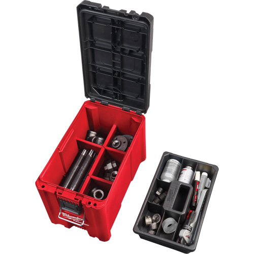 Coffre &agrave; outils compact Packout, 10" x 16-1/5" x 13", Noir/Rouge Fastek