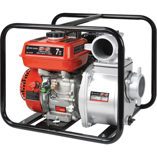 Gas Powered Water Pump, 196 cc, 4-Stroke OHV, 7.0 HP Fastek