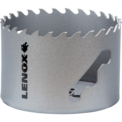 SPEED SLOT&reg; Carbide Tipped Hole Saw, 3", Bi-Metal Fastek