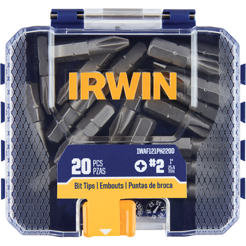 Insert Bits, Phillips, #2, 1/4" Drive Fastek