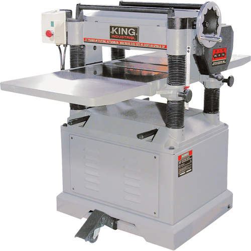 Planer with Spiral Cutterhead, 56-1/2" W x 40" L x 42" H, 5000 RPM No Load Speed Fastek