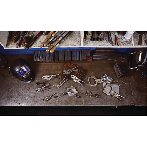 Pince-&eacute;tau avec coupe-fil Vise-Grip Fast Release 7WR, Longueur 7", M&acirc;choire courb&eacute;e Fastek