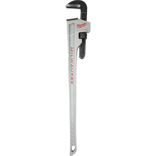 Pipe Wrench, 6" Jaw Capacity, 48" Long, Ergonomic Handle Fastek
