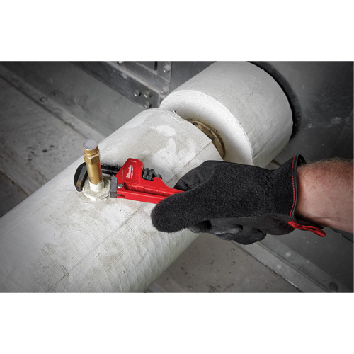 Cl&eacute; &agrave; tuyau, Cap des m&acirc;choires 3/4", Longueur 6", Fini Rev&ecirc;tement en poudre Fastek