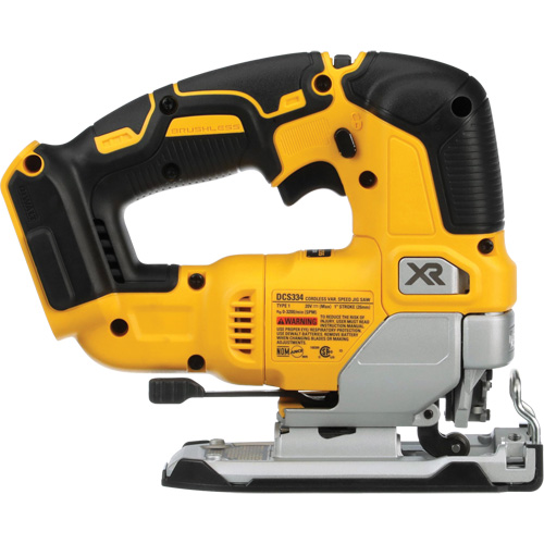 Max XR&reg; Cordless Jig Saw (Tool Only), 20 V, Lithium-Ion, 0-3200 SPM, 1" Stroke Length Fastek