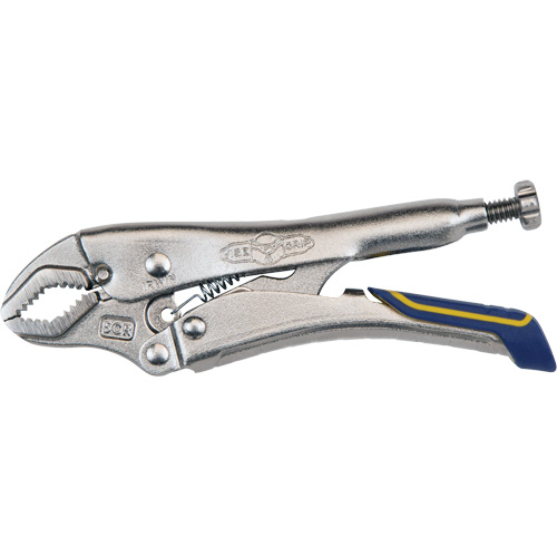 Vise-Grip&reg; Fast Release 5CR Locking Pliers, 5" Length, Curved Jaw Fastek