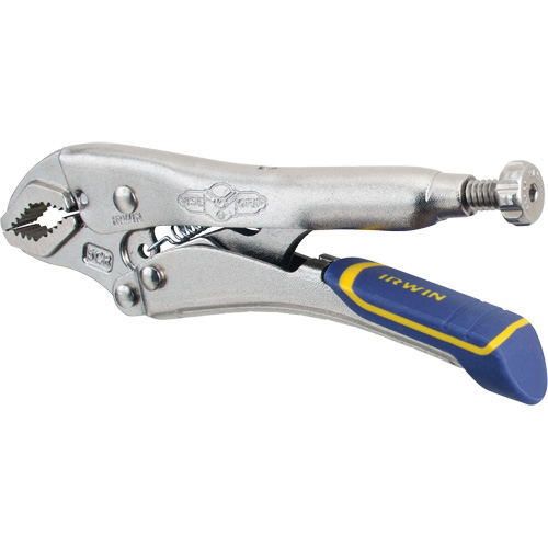 Vise-Grip&reg; Fast Release 5CR Locking Pliers, 5" Length, Curved Jaw Fastek