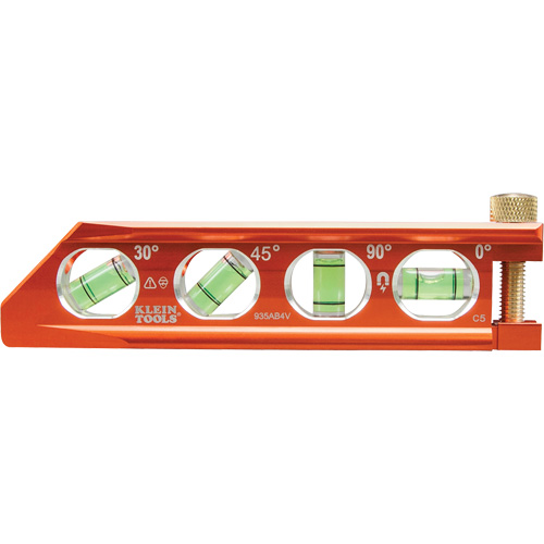 ACCU-BEND Level, 6.25" L, Aluminum, 1, Non-Magnetic Fastek