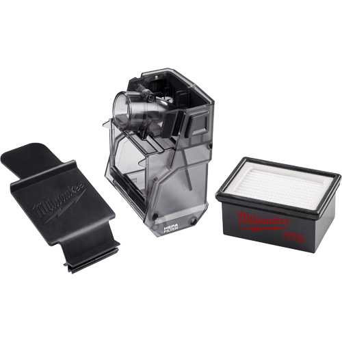Boîte &agrave; poussi&egrave;re, filtre et couvercle Hammervac M18 Fuel Fastek