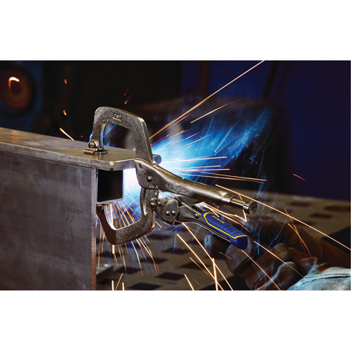 Pince-&eacute;tau avec patins pivotants Vise Grip Fast Release, Longueur 11", Pinces serre-joints Fastek