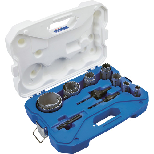 General Hole Saw Set, 11 Pieces Fastek