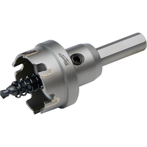 One-Piece Carbide Hole Cutters, 1-1/4", 3/16" Depth of Cut Fastek