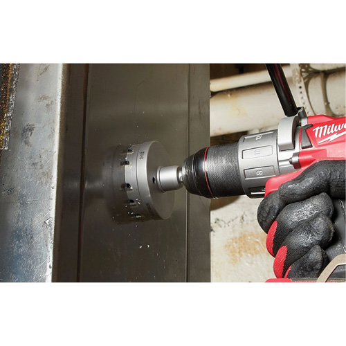 One-Piece Carbide Hole Cutters, 2-1/2", 3/16" Depth of Cut Fastek