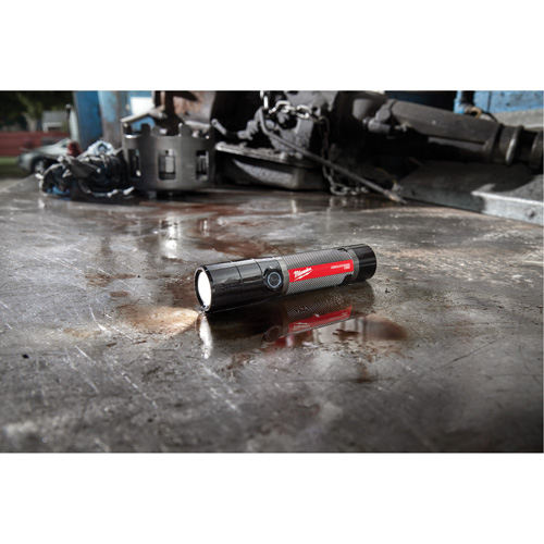 USB Compatible Compact Flashlight, LED, 800 Lumens, Rechargeable Batteries Fastek