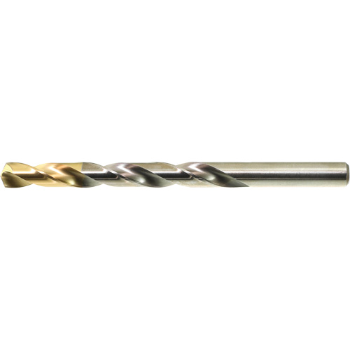 Drillco&reg; TiN Tipped Jobber Drill Bit, High Speed Steel, 1/16", 1-7/8" L, 7/8" Flute, 135° Point Angle Fastek