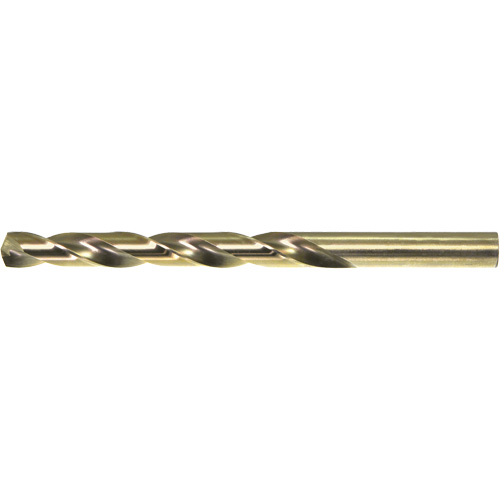 Drillco&reg; Jobber Drill Bit, Cobalt, A, 3-7/8" L, 2-5/8" Flute, 135° Point Angle Fastek