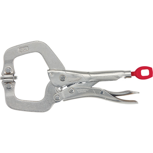 Pince-&eacute;tau en C &agrave; m&acirc;choires pivotantes Torque Lock, Longueur 6", Pinces serre-joints Fastek
