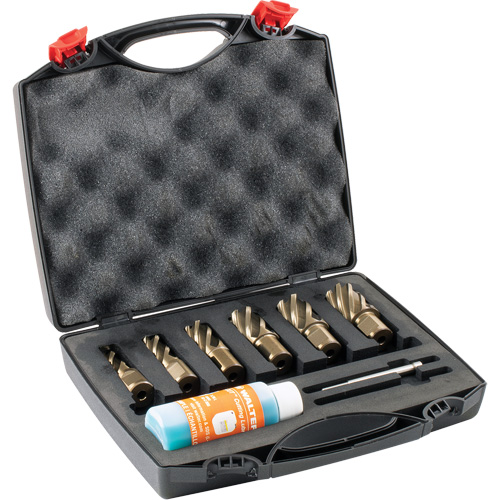 SST Core Cut Annular Cutter Kit, Bronze, 1" Depth of Cut, 3/4" Shank Fastek