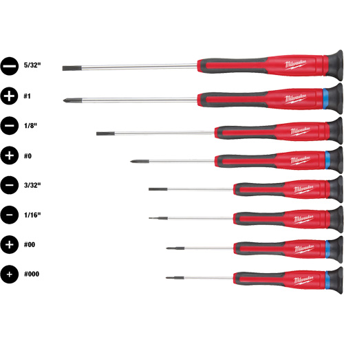 Precision Screwdriver Set, 8 Pcs. Fastek