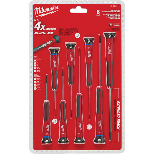 Precision Screwdriver Set, 8 Pcs. Fastek