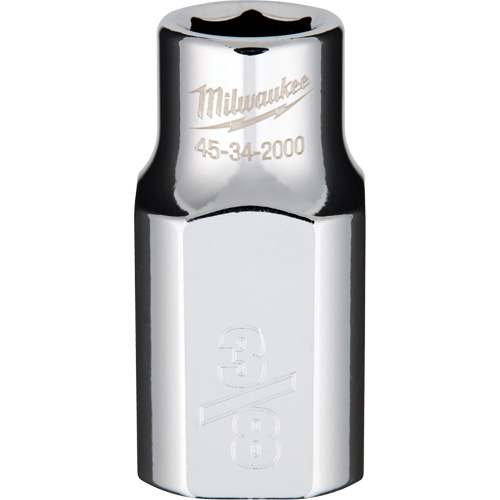 SAE Socket with Four Flat Sides, 3/8", 1/2" Drive, 6 Points Fastek