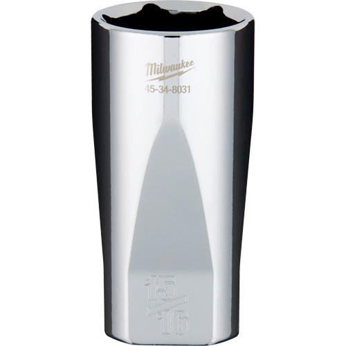 SAE Socket with Four Flat Sides, 15/16", 3/8" Drive, 6 Points, Deep Fastek