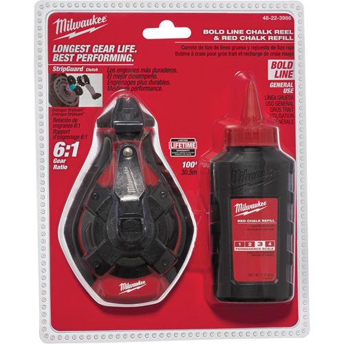 Bold Line Chalk Reel Kit Fastek