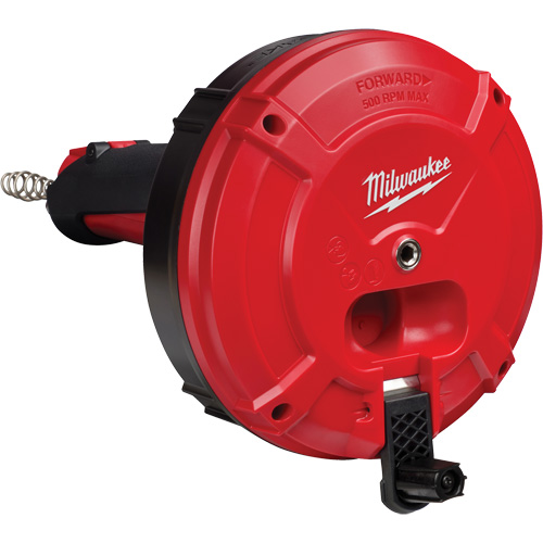 Furet Trapsnake avec dispositif d'alimentation et de retrait Cable-Drive, &eacute;lectrique, 25' Longueur du c&acirc;ble, 1/4" Diam&egrave;tre du c&acirc;ble Fastek