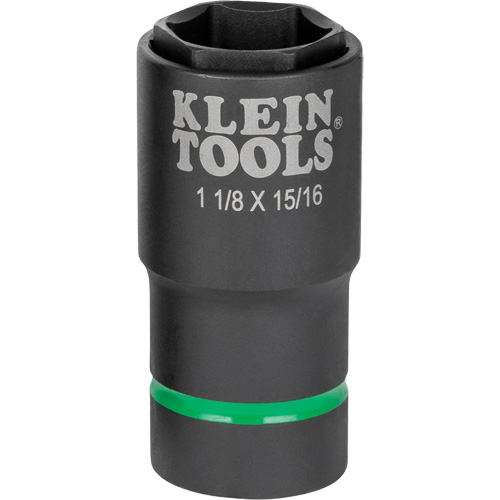 2-in-1 Socket, Impact, 6 Points Fastek