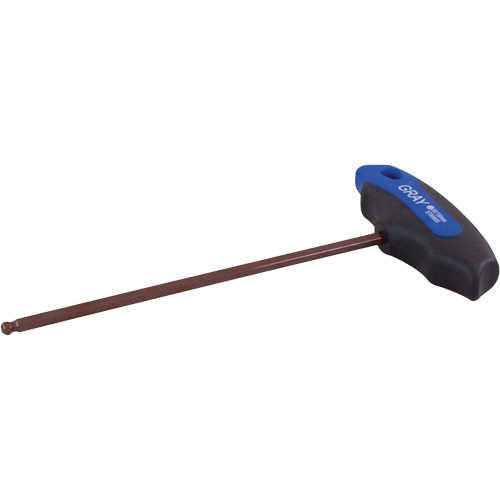 Metric Hex Key, Ball End, 10 mm x T Handle Fastek