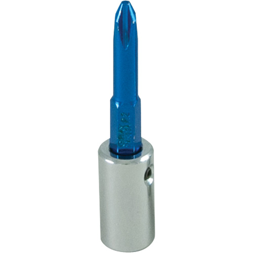 Blue Tip Screwdriver Bit, Phillips, #2, 1/4" Drive Fastek