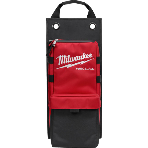 Utility Crimper & Cutter Bag, Nylon, 2 Pockets, Black/Red Fastek