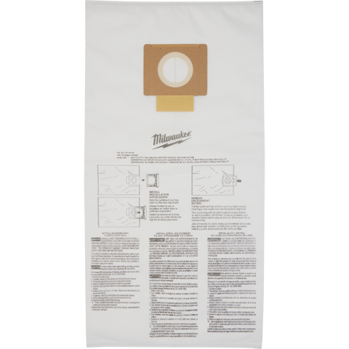 Fleece Dust Bags, 9 US gal. Fastek