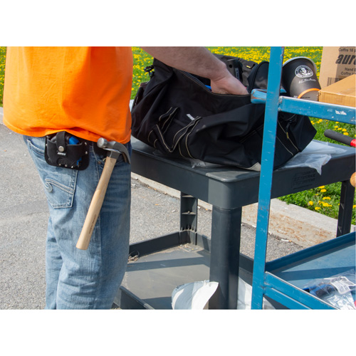 Porte-outil &agrave; anneau en acier, Support pour marteau, Cuir, 0 Poches Fastek