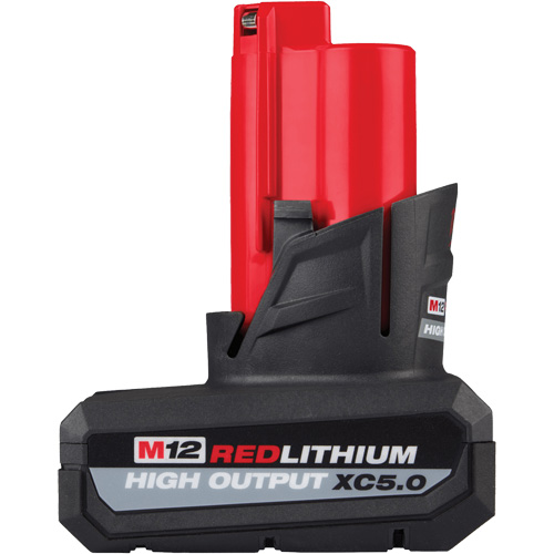 Batterie XC5.0 M12 Redlithium High Output, Lithium-ion, 12 V, 5 Ah Fastek
