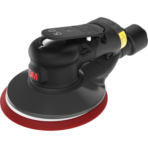 Xtract Pneumatic Random Orbital Sander 88957, 6" Dia., 12000 RPM Fastek