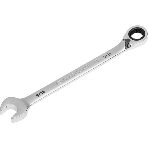 Wrench Set, 12 Point, 9/16", Chrome Finish Fastek
