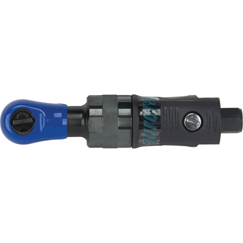 Stubby Industrial Air Ratchet Wrench, 1/4" Drive, 1/4" NPT, 3 CFM Fastek