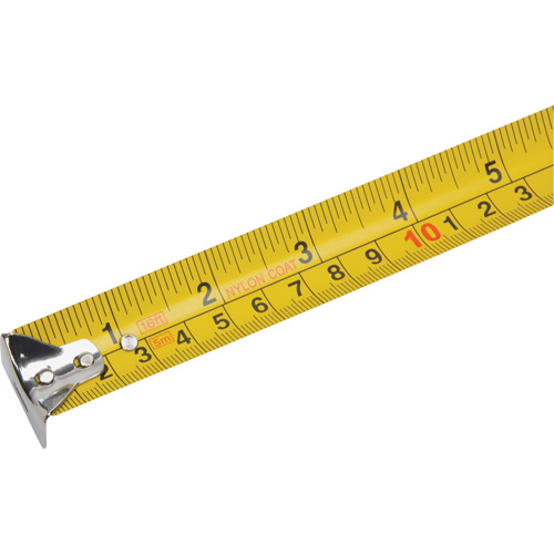 Tape Measure, 1" x 16', Imperial & Metric Graduations Fastek
