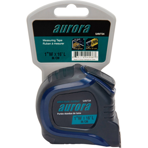 Tape Measure, 1" x 16', Imperial & Metric Graduations Fastek