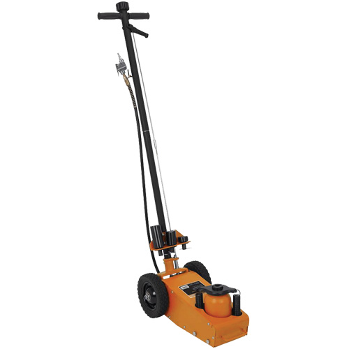 727A Truck Jack, 22 Ton(s) Capacity, 9" Lowered, 13-1/2" Raised, Air Hydraulic Fastek