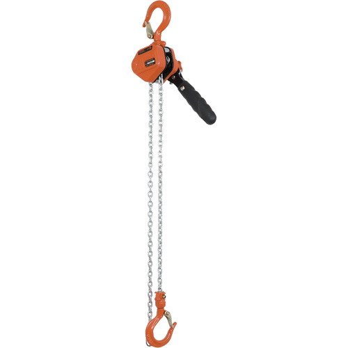 VLP-25-5 VLP Series Lever Puller, 5' Lift, 500 lbs. (0.25 tons) Capacity, Galvanized Steel Chain Fastek